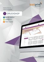 Produktebroschüre LeadPrint Druckshop