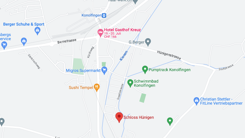 Kartenausschnitt Konolfingen