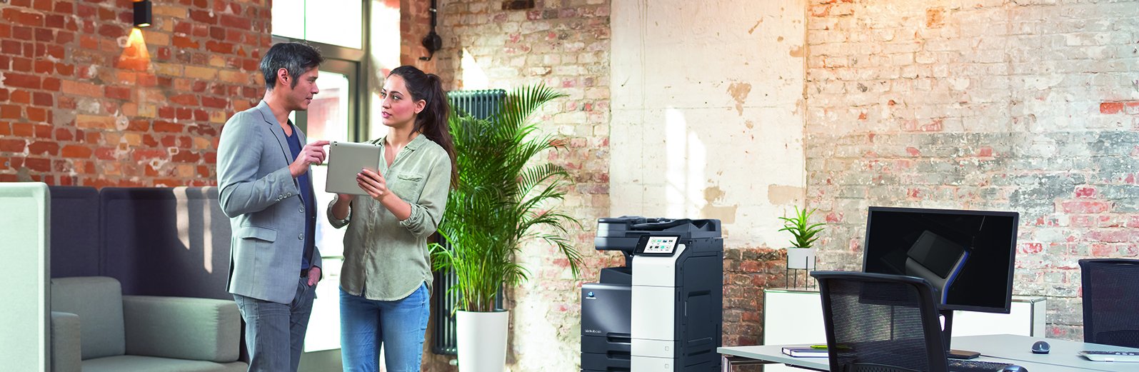 Bürosituation mit bizhub C361i