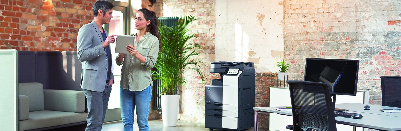 Bürosituation mit bizhub C361i