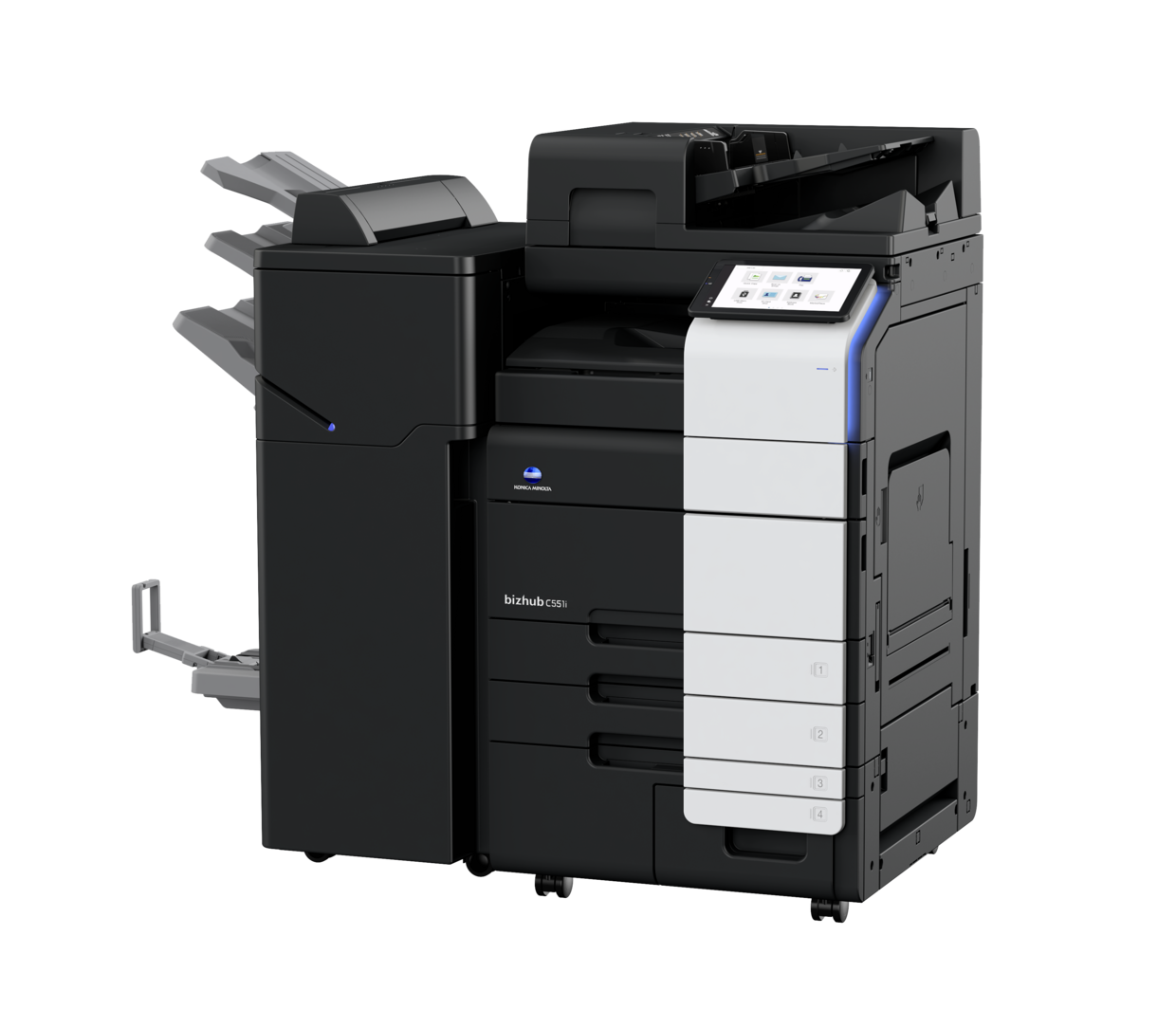 Konica Minolta bizhub C551i right Seitenansicht bizhub C551i rechts
