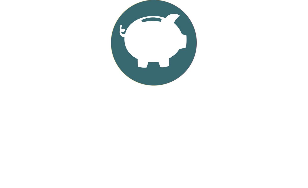 Icon mit einem Sparschwein