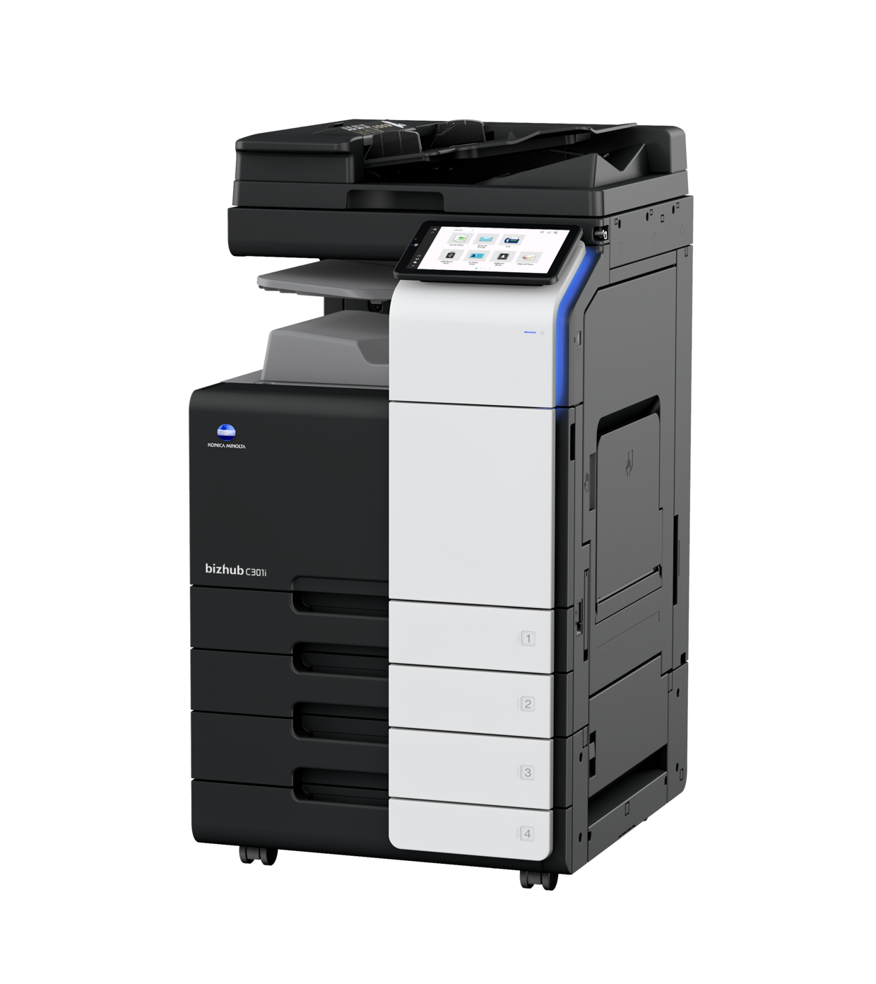Konica Minolta bizhub C301i right