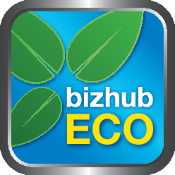 Logo bizhub ECO