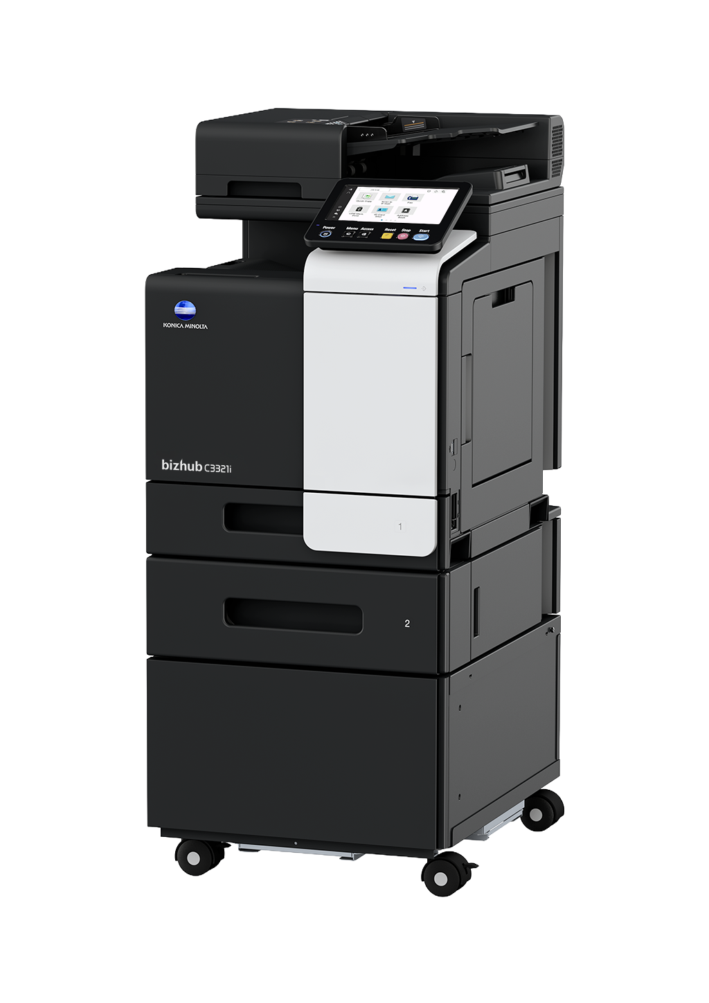 Konica Minolta bizhub C3321i right