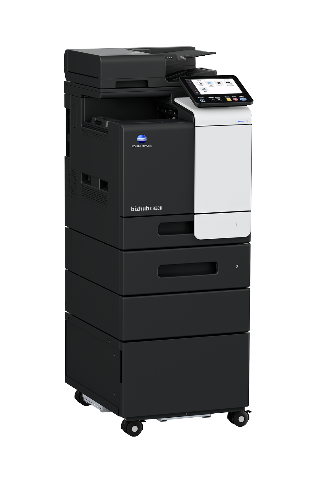 Konica Minolta bizhub C3321i left