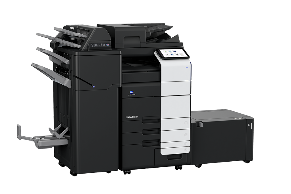 Konica Minolta bizhub C751i left
