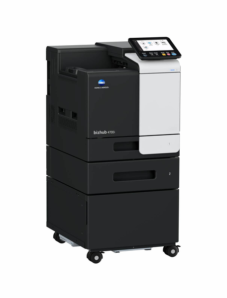 Konica Minolta bizhub 4700i mit Unterbau