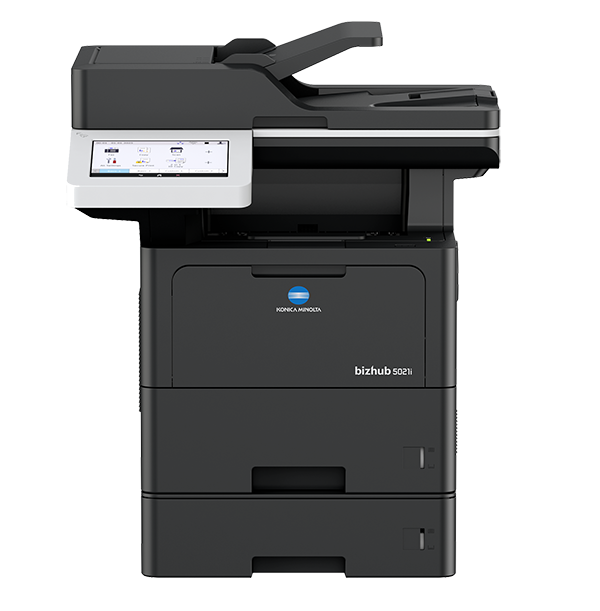Frontansicht Konica Minolta bizhub C5021i