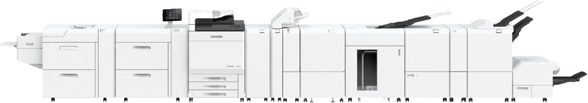 Frontansicht der Fujifilm Revoria Press C285S